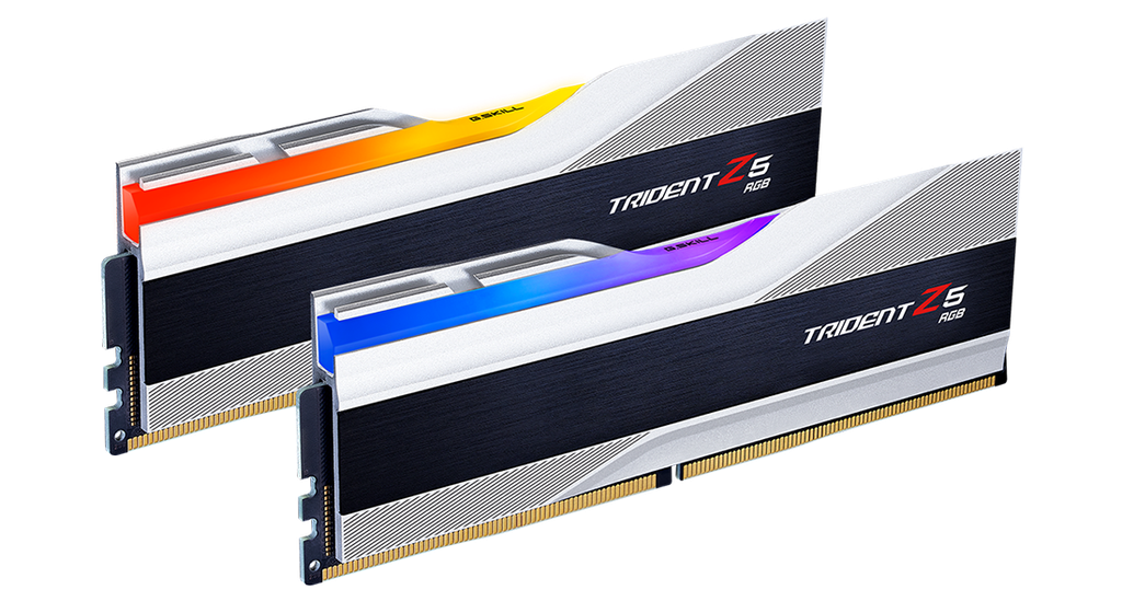 RAM G.Skill Trident Z5 RGB Silver 32GB (2x16GB) DDR5 6400MHz CL36