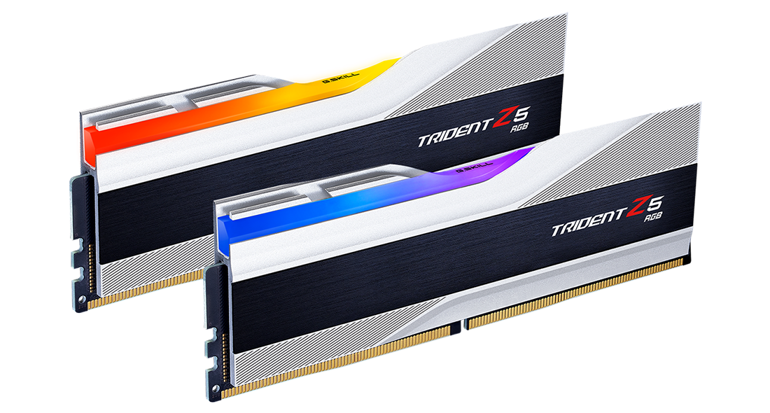 RAM G.Skill Trident Z5 RGB Silver 32GB (2x16GB) DDR5 5600MHz CL36