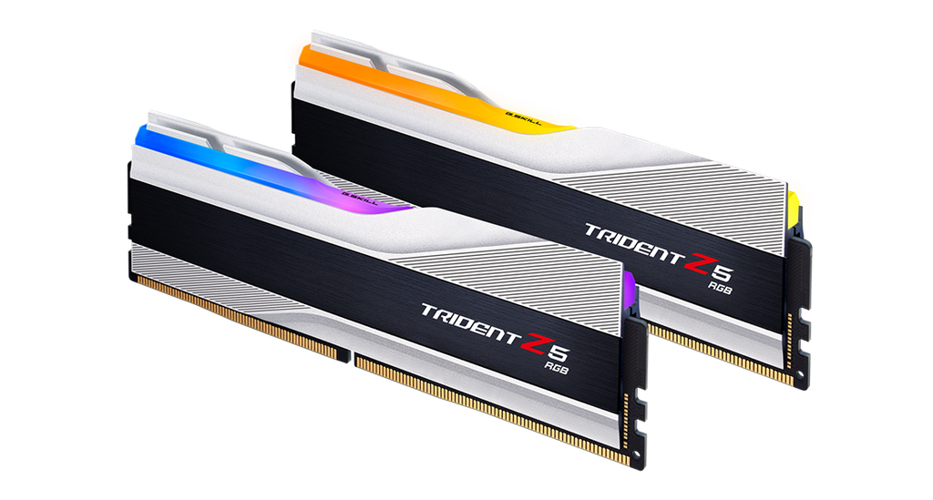 RAM G.Skill Trident Z5 RGB Silver 32GB (2x16GB) DDR5 6400MHz CL36