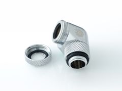 Bitspower Fitting Xoay Góc 90 MultiLink For OD 12MM (Silver)