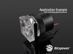 Bitspower Combo D5 (Acrylic TOP S + MOD Kit V2 Matt Black)