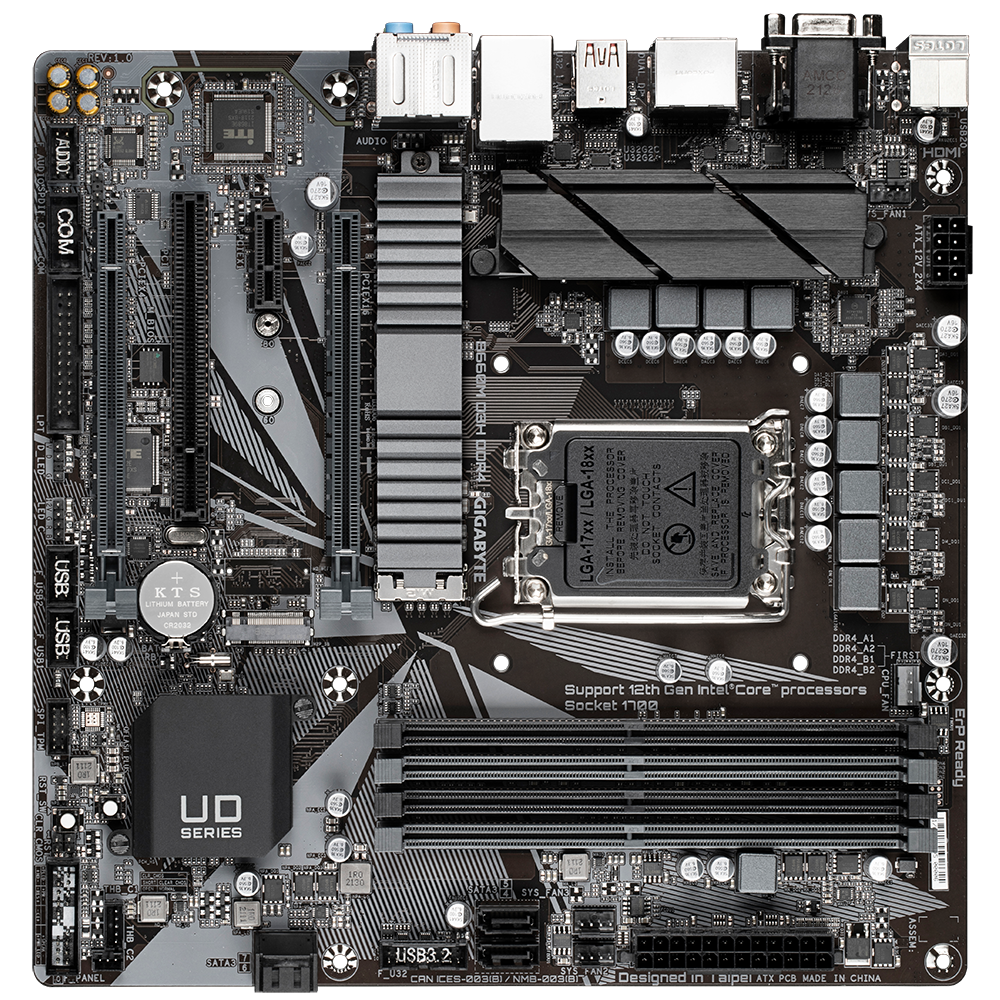 Mainboard GIGABYTE B660M D3H DDR4