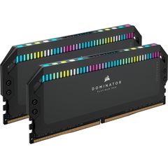 RAM Corsair DOMINATOR Platinum RGB 32GB (2x16GB) DDR5 DRAM 6200MHz C36 - Black