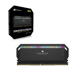 RAM Corsair DOMINATOR Platinum RGB 64GB (2x32GB) DDR5 DRAM 5200MHz C40 - Black