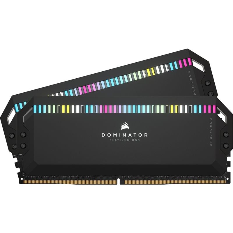 RAM Corsair DOMINATOR Platinum RGB 32GB (2x16GB) DDR5 DRAM 5600MHz C36 - Black