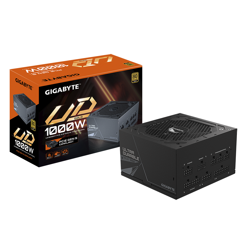 Nguồn máy tính GIGABYTE UD1000GM PG5 1000W 80 Plus Gold