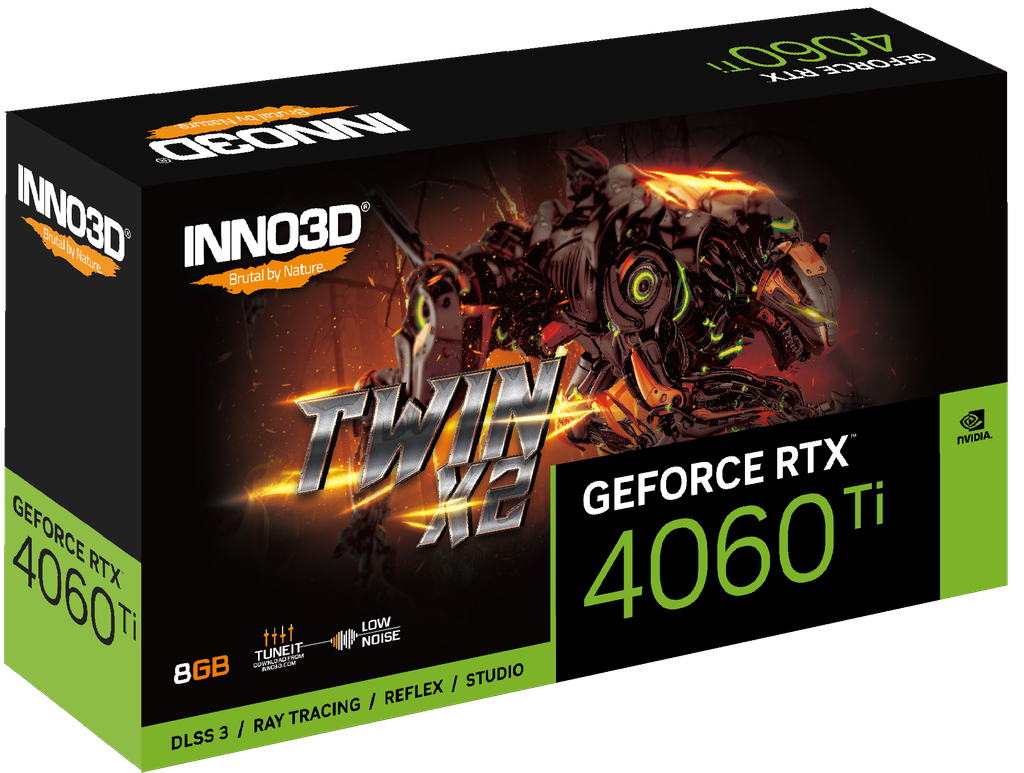 VGA INNO3D GEFORCE RTX 4060 Ti 8GB TWIN X2