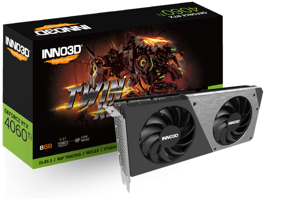 VGA INNO3D GEFORCE RTX 4060 Ti 8GB TWIN X2