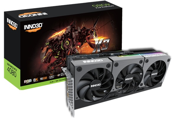 VGA INNO3D GeForce RTX™ 4080 16GB X3