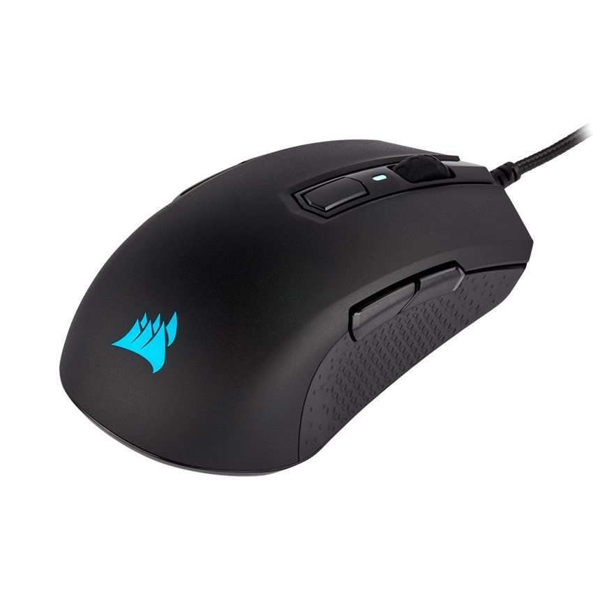 Chuột Corsair M55 RGB PRO Ambidextrous Multi-Grip Black - (PAW3327)