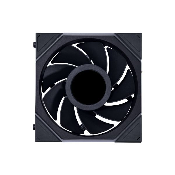Fan LIAN LI UNI FAN TL 120 LCD REVERSE TRIPLE PACK - Black