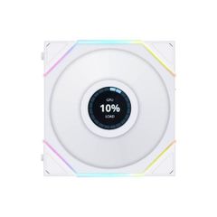 Bộ 3 Fan LIAN LI UNI FAN TL 120 LCD REVERSE TRIPLE PACK - White