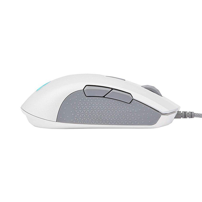 Chuột Corsair M55 RGB PRO Ambidextrous Multi-Grip RGB PRO White - (PAW3327)