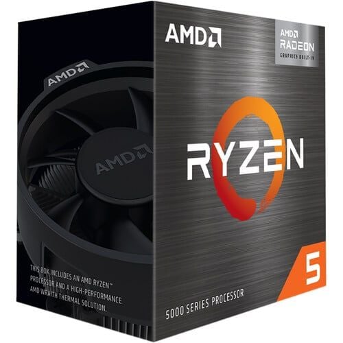 CPU AMD Ryzen 5 5600G (3.9GHz Upto 4.4GHz / 19MB / 6 Cores, 12 Threads / 65W / Socket AM4)