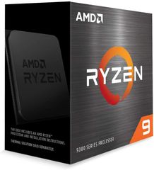 CPU AMD Ryzen 9 5900X (3.7 GHz Upto 4.8GHz / 70MB / 12 Cores, 24 Threads / 105W / Socket AM4)