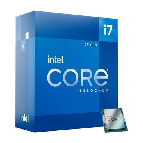 CPU Intel Core i7 12700K (3.6GHz turbo up to 5.0GHz, 12 nhân 20 luồng, 25MB Cache, 125W)   Socket Intel LGA1700