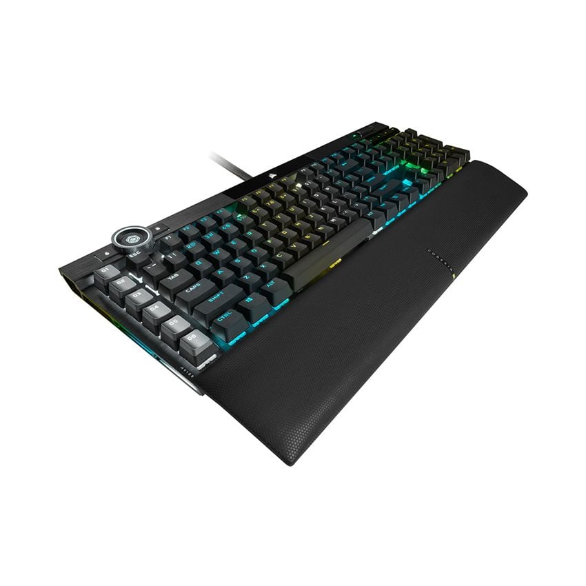 Bàn phím Corsair K100 RGB Optical-Mechanical Gaming Keyboard — CORSAIR OPX Switch — Black