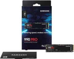 SSD SAMSUNG 990 PRO 1TB M.2 NVMe PCIe Gen4x4 - MZ-V9P1T0BW