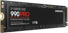 SSD SAMSUNG 990 PRO 1TB M.2 NVMe PCIe Gen4x4 - MZ-V9P1T0BW