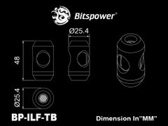 Bitspower True Brass In-Line Filter