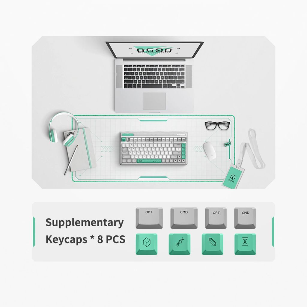 Bàn phím cơ IQUNIX OG80 Wormhole Wireless