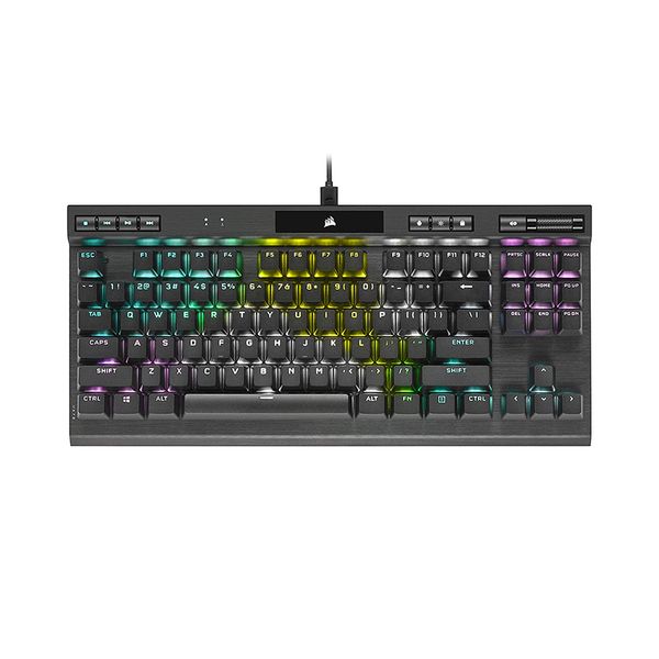 Bàn phím Corsair K70 RGB TKL CHAMPION SERIES Mechanical Gaming Keyboard — CHERRY MX SPEED