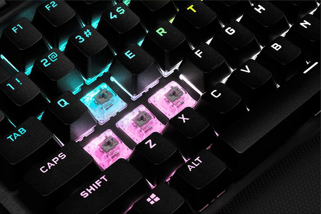 Bàn phím Corsair K70 RGB TKL CHAMPION SERIES Mechanical Gaming Keyboard — CHERRY MX Red