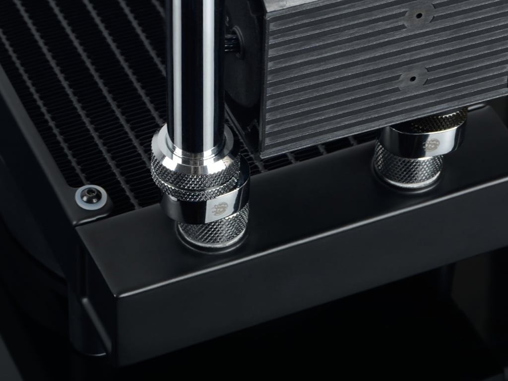 Bitspower Fitting X-cross (True Brass)