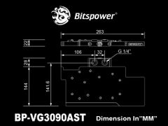 Bitspower Classic VGA Water Block for ASUS ROG Strix GeForce® RTX 3090