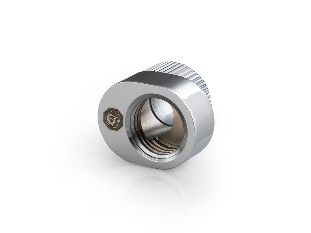Bitspower Path Alignment fitting (Glorious Silver)