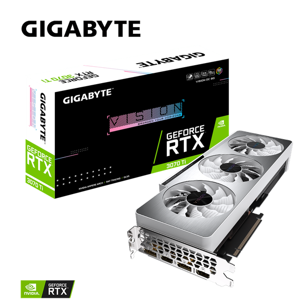 VGA GIGABYTE GeForce RTX 3070 Ti VISION OC 8G