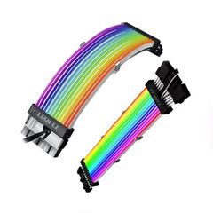 Lian Li Strimer Plus RGB Cable – 1×24-Pin, 3×8-Pin, ARGB Controller Included