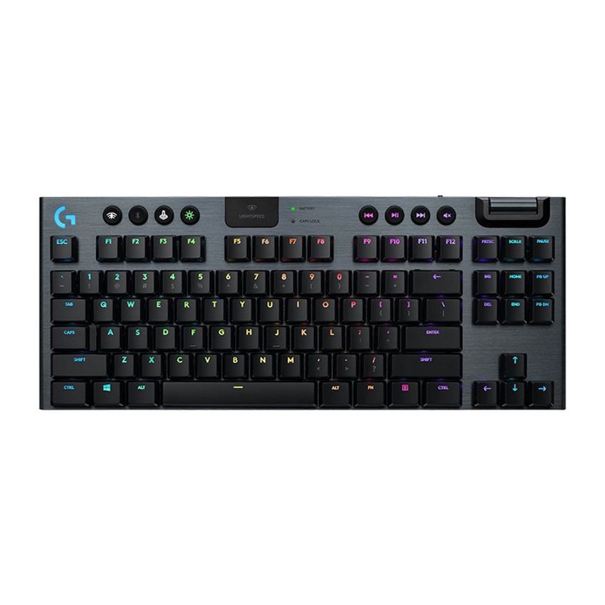 Bàn phím cơ Gaming Logitech G913 TKL Lightspeed Wireless RGB - Switch GX