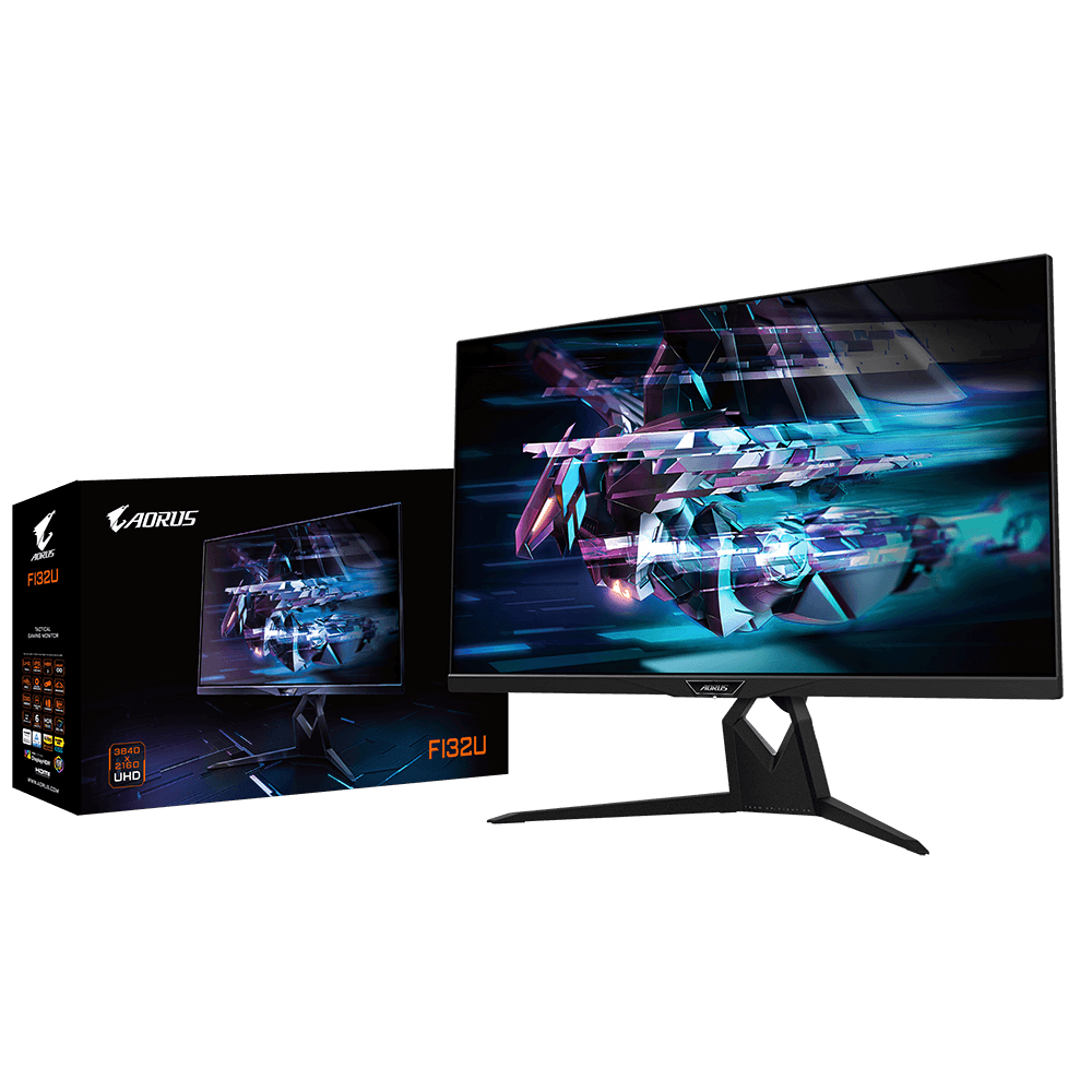 Màn hình GIGABYTE AORUS FI32U (32inch/UHD/IPS/144Hz/1ms/350nits/HDMI+DP+USBC)