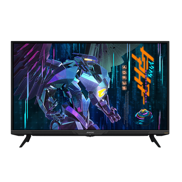 Màn hình GIGABYTE AORUS FV43U (43.4inch/UHD/VA/144Hz/1ms/750nits/HDMI+DP+USBC+USB+Audio/Loa/GSync/FreeSync)