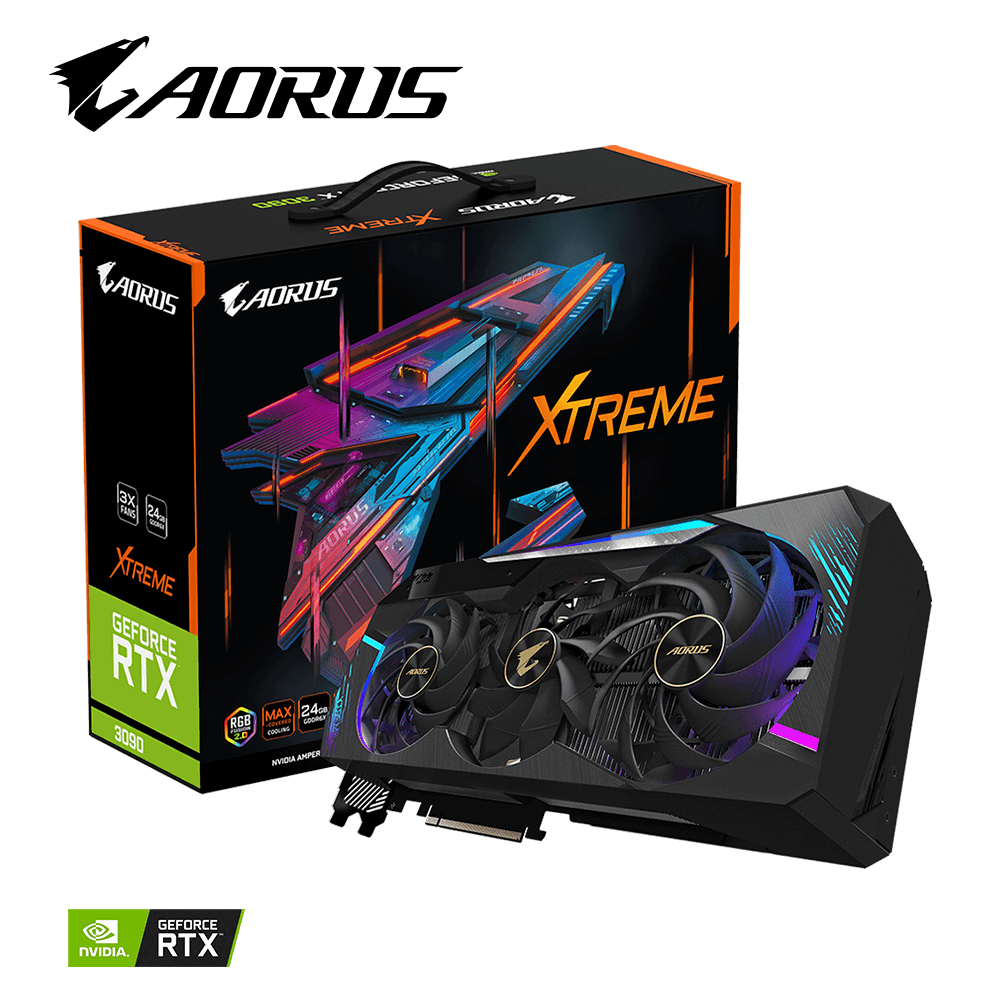 VGA GIGABYTE AORUS GeForce RTX 3090 XTREME 24G