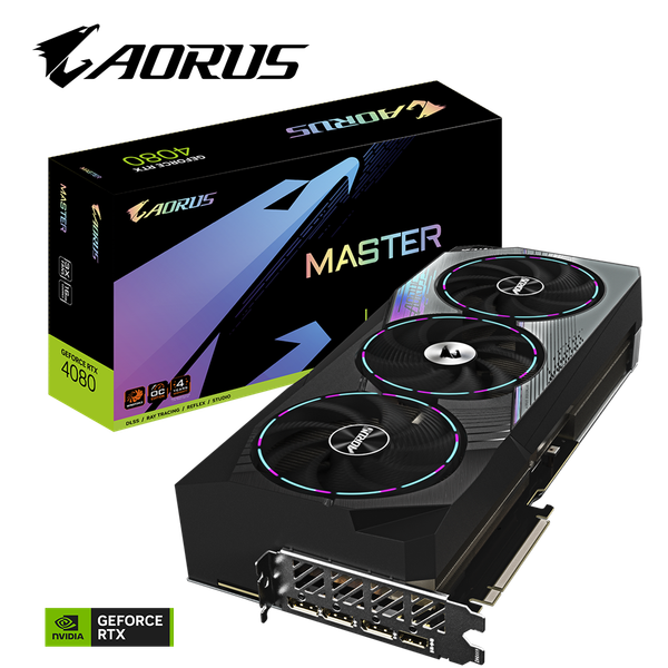 VGA GIGABYTE AORUS GeForce RTX™ 4080 16GB MASTER