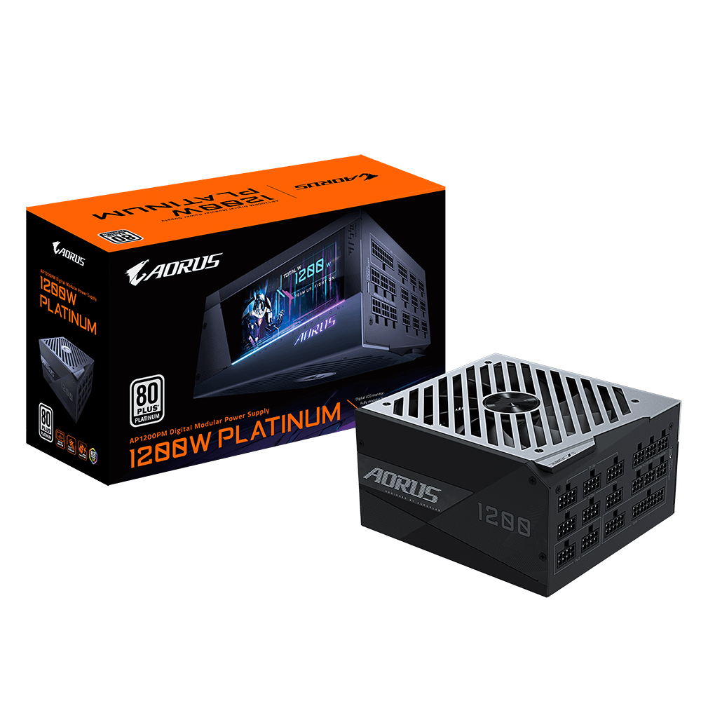 Nguồn máy tính GIGABYTE AORUS P1200W 80 Plus PLATINUM MODULAR