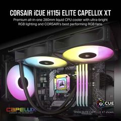 Tản nhiệt nước AIO Corsair H115i ELITE CAPELLIX XT