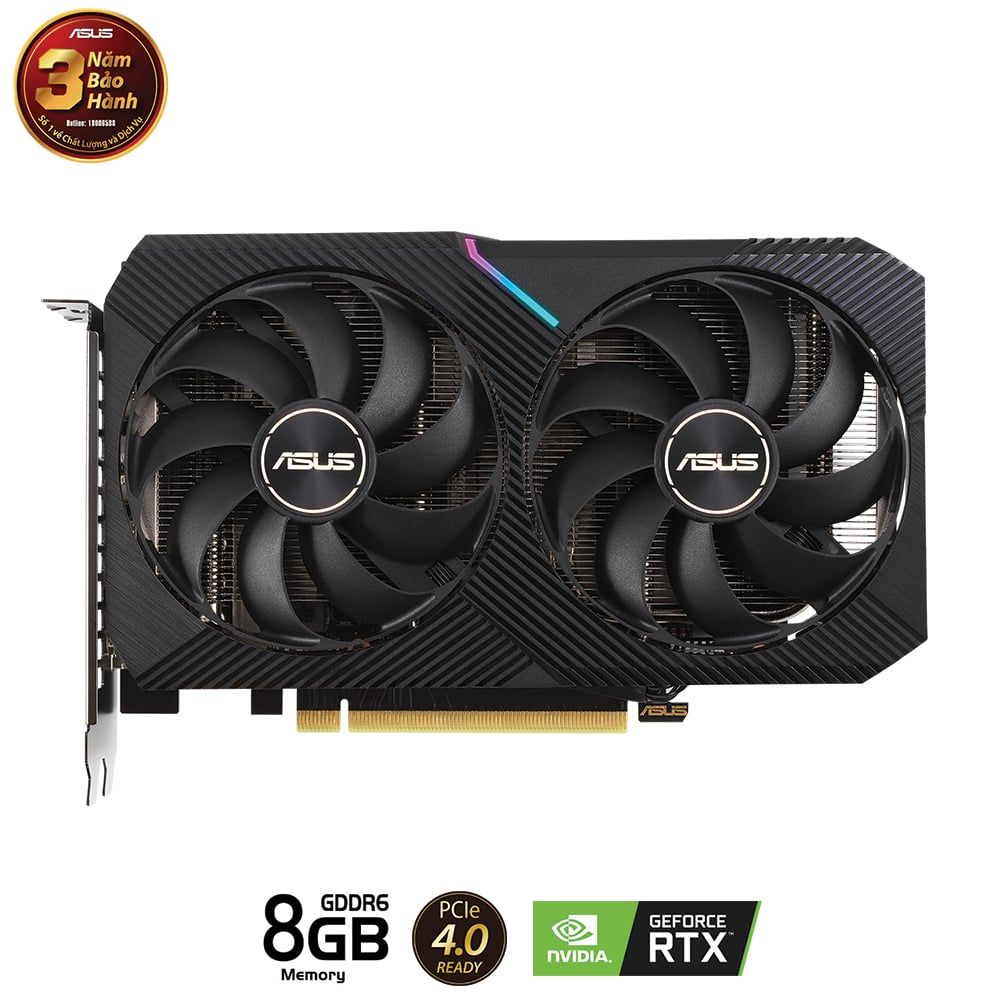 VGA ASUS Dual GeForce RTX™ 3050 8GB