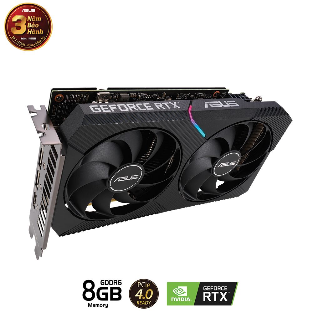 VGA ASUS Dual GeForce RTX™ 3050 8GB