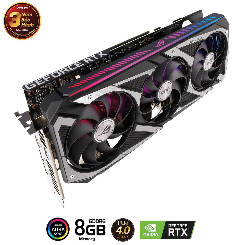 VGA ASUS ROG Strix GeForce RTX™ 3050 8GB