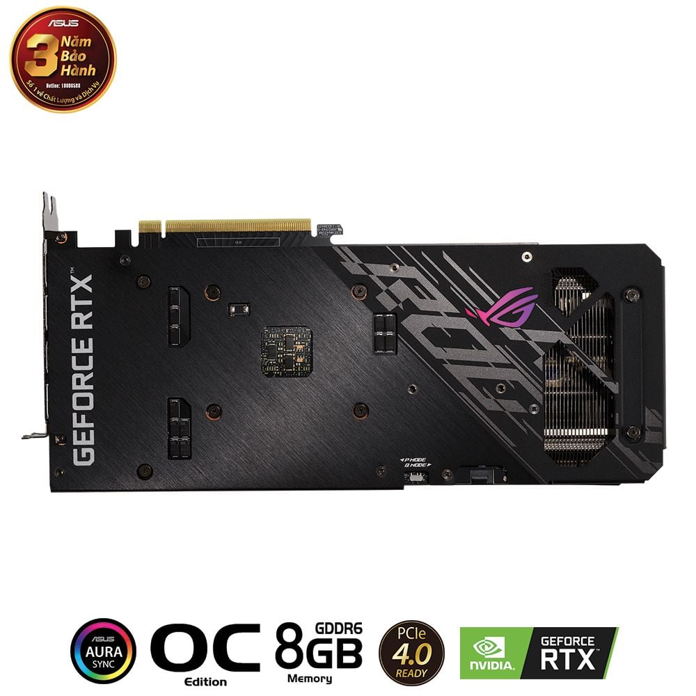 VGA ASUS ROG Strix GeForce RTX™ 3050 OC Edition 8GB