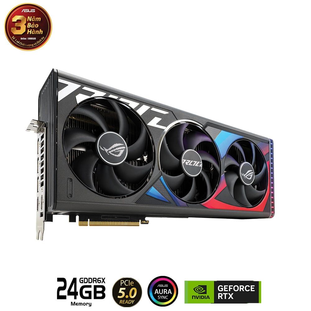 VGA ASUS ROG Strix GeForce RTX 4090 24GB GDDR6X