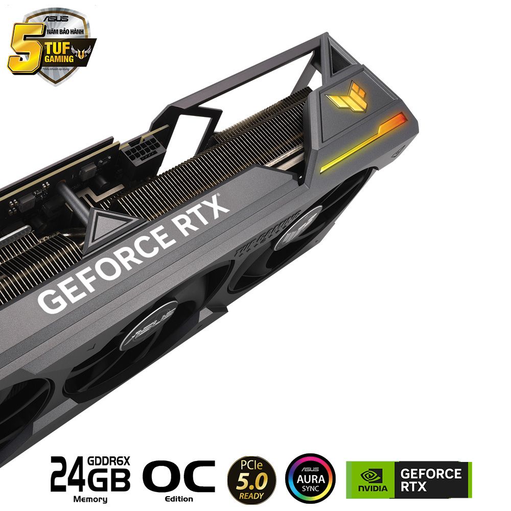 VGA ASUS TUF Gaming GeForce RTX 4090 OC Edition 24GB GDDR6X