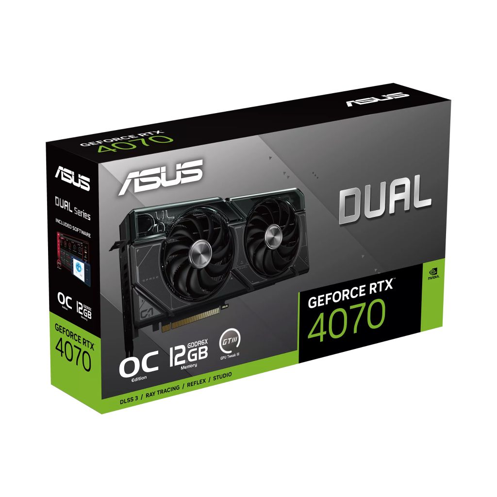 VGA ASUS Dual GeForce RTX™ 4070 OC Edition 12GB GDDR6X