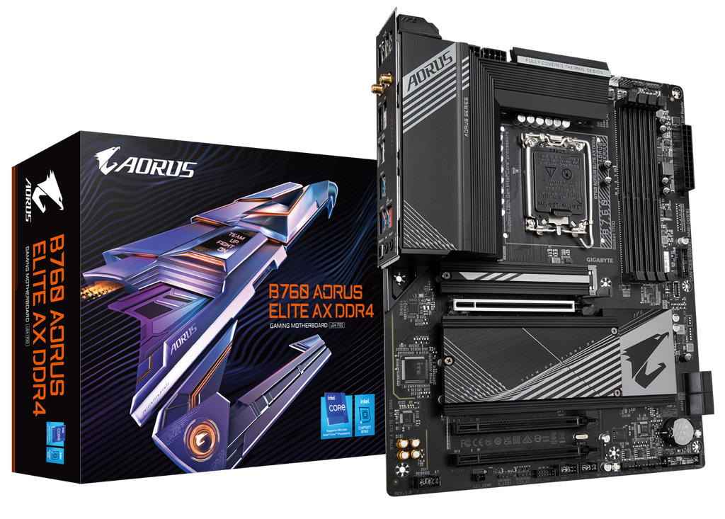 Mainboard GIGABYTE B760 AORUS ELITE AX DDR4