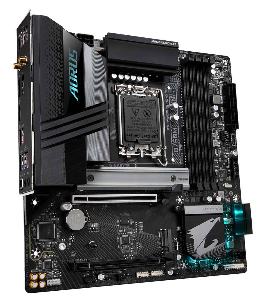 Mainboard GIGABYTE B760M AORUS PRO AX DDR4