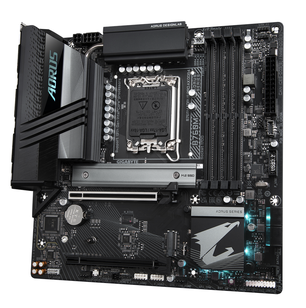 Mainboard GIGABYTE B760M AORUS PRO AX DDR4