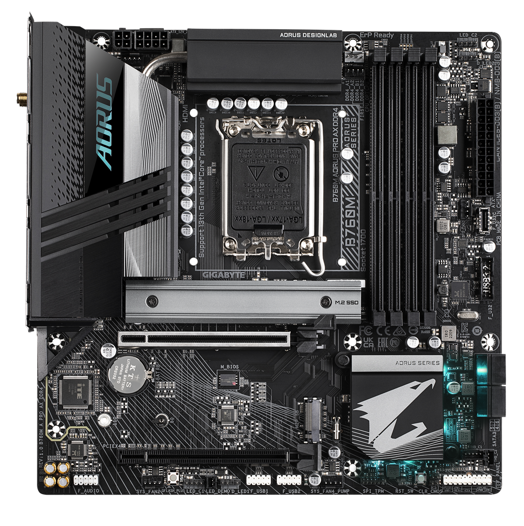 Mainboard GIGABYTE B760M AORUS PRO AX DDR4